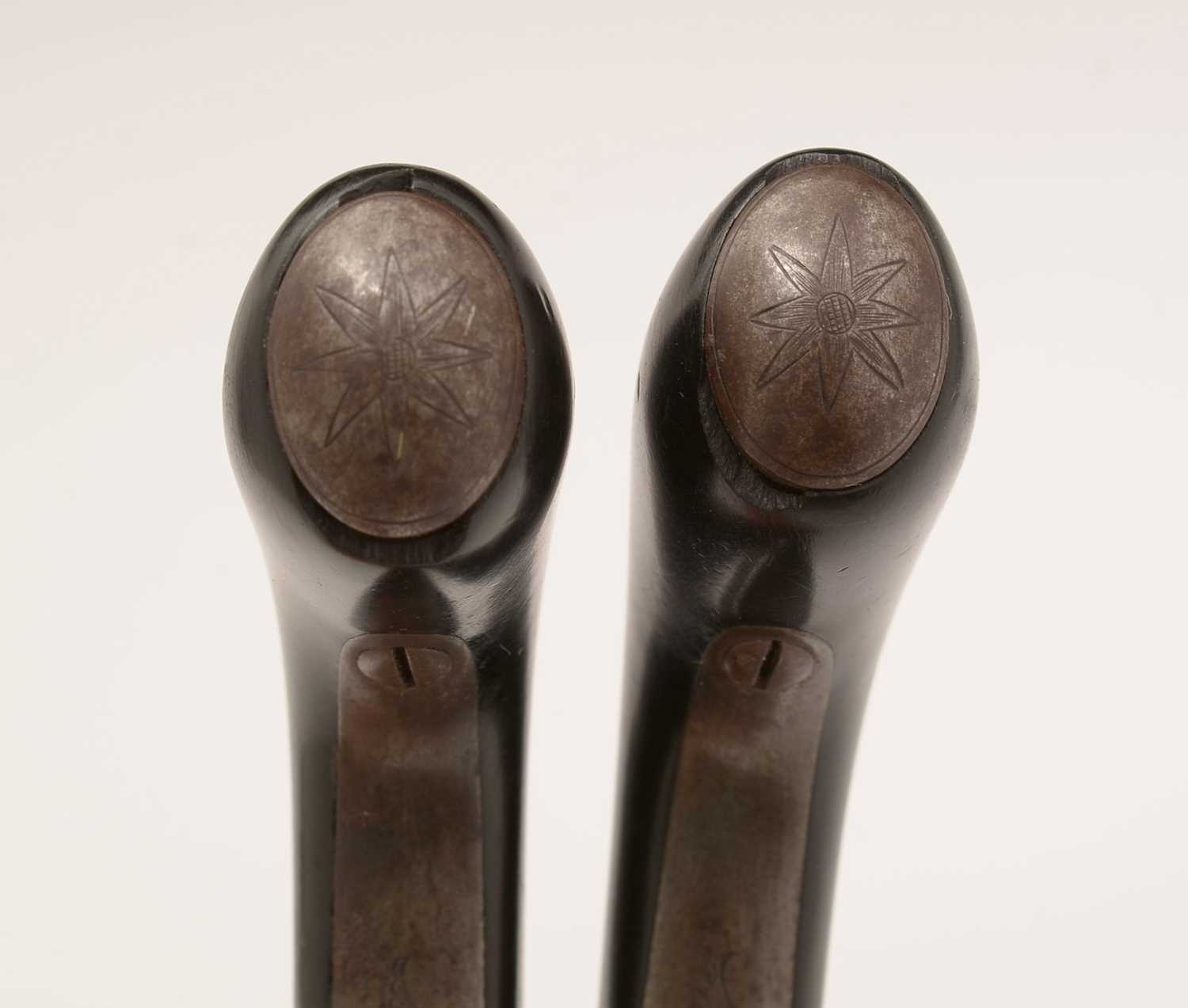 A pair of 19th Century pocket percussion pistols, - Bild 3 aus 17