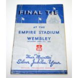 FA Cup Final Tie programme 1935