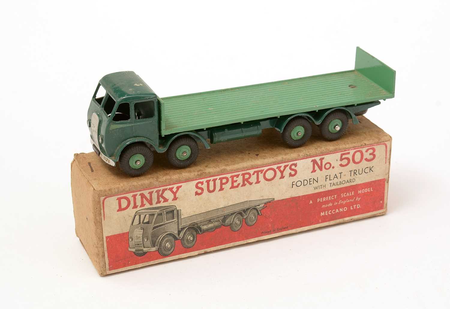 Dinky Supertoys diecast Foden Flat Truck, - Bild 6 aus 8