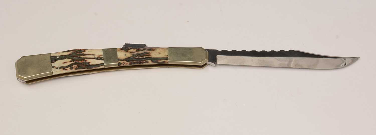 Stan Shaw: a folding knife, - Image 5 of 7