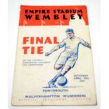 FA Cup Final Tie programme 1939,