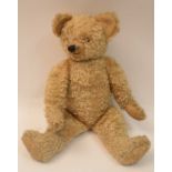 A 1950's Chad Valley plush teddy bear,