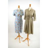 1940s and 1950s St Michael ready-to-wear dresses