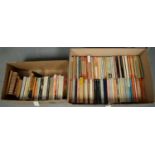 A collection of Penguin books.