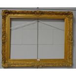 A 19th Century rectangular gilt picture frame