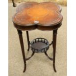 An early 20th Century mahogany occasional table