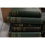A collection of the volumes of the works of Abel Chapman.