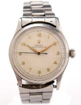 Rolex Oyster Perpetual; a steel cased wristwatch, ref 6532,