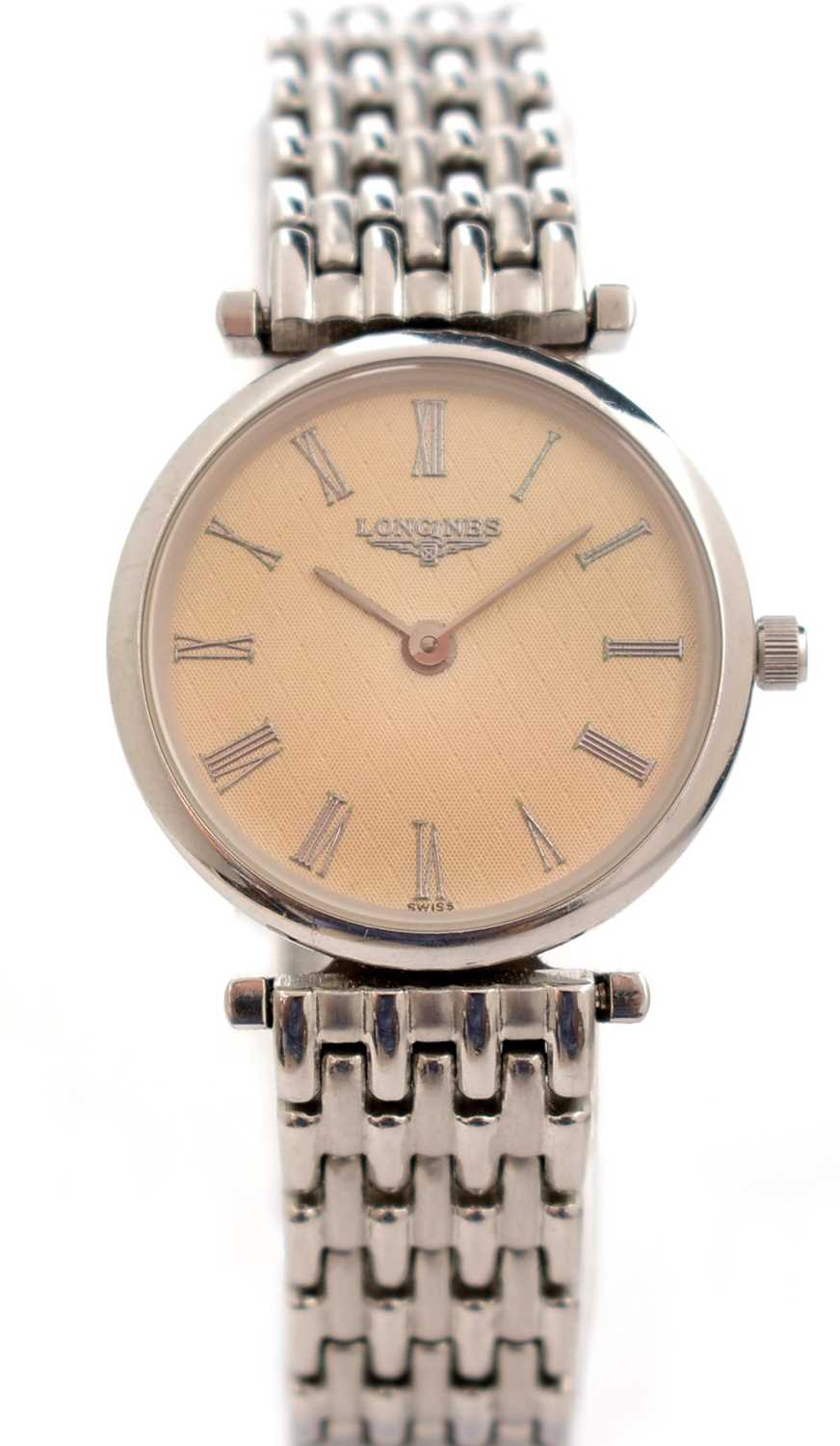 Longines La Grande Classique: a steel-cased lady's wristwatch, - Bild 2 aus 6
