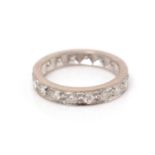 A diamond eternity ring,