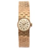 Rolex Precision: a 9ct yellow gold cased cocktail watch,