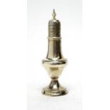 A George III silver caster, by George Smith (II),