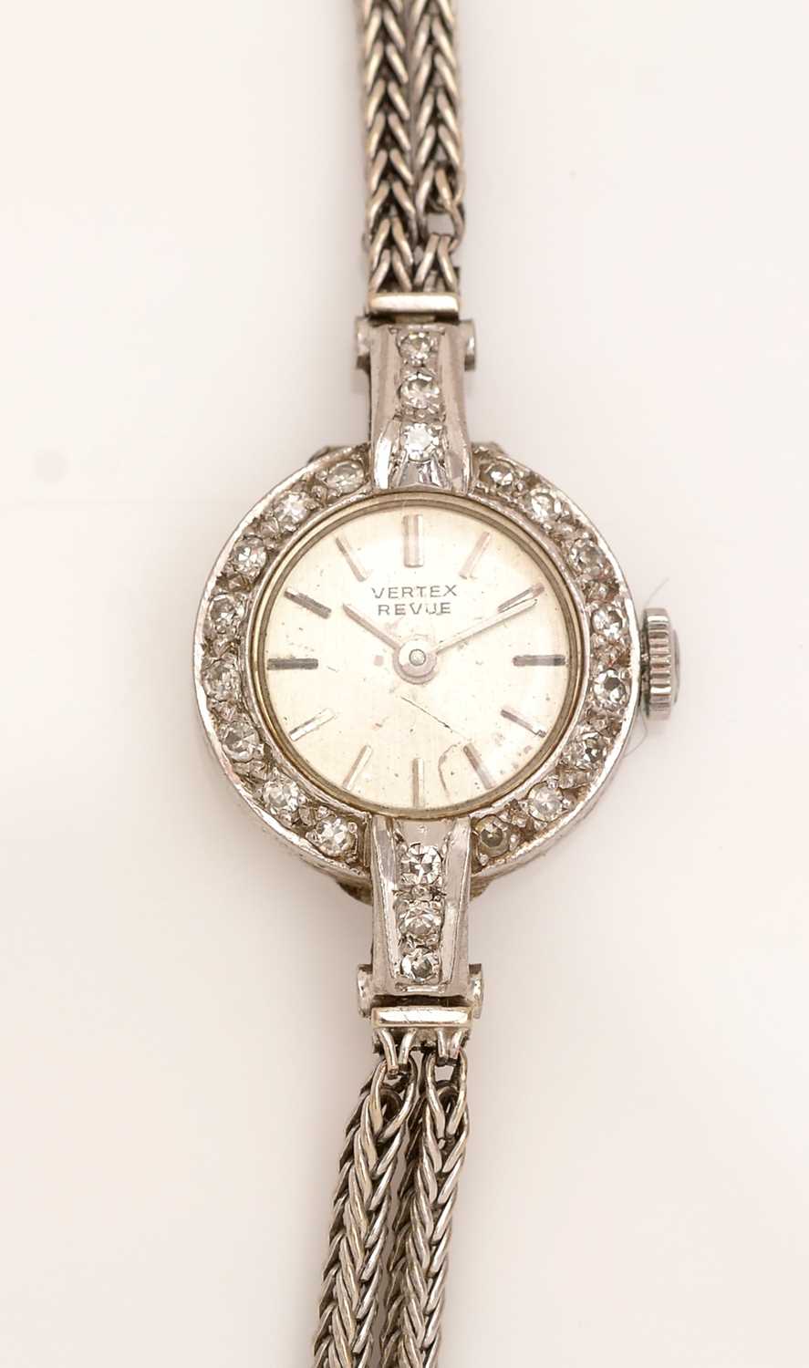 Vertex, Geneve: a diamond set cocktail watch,