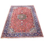 An Isfahan carpet,