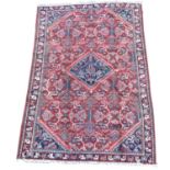 A Sarough Mahal rug,