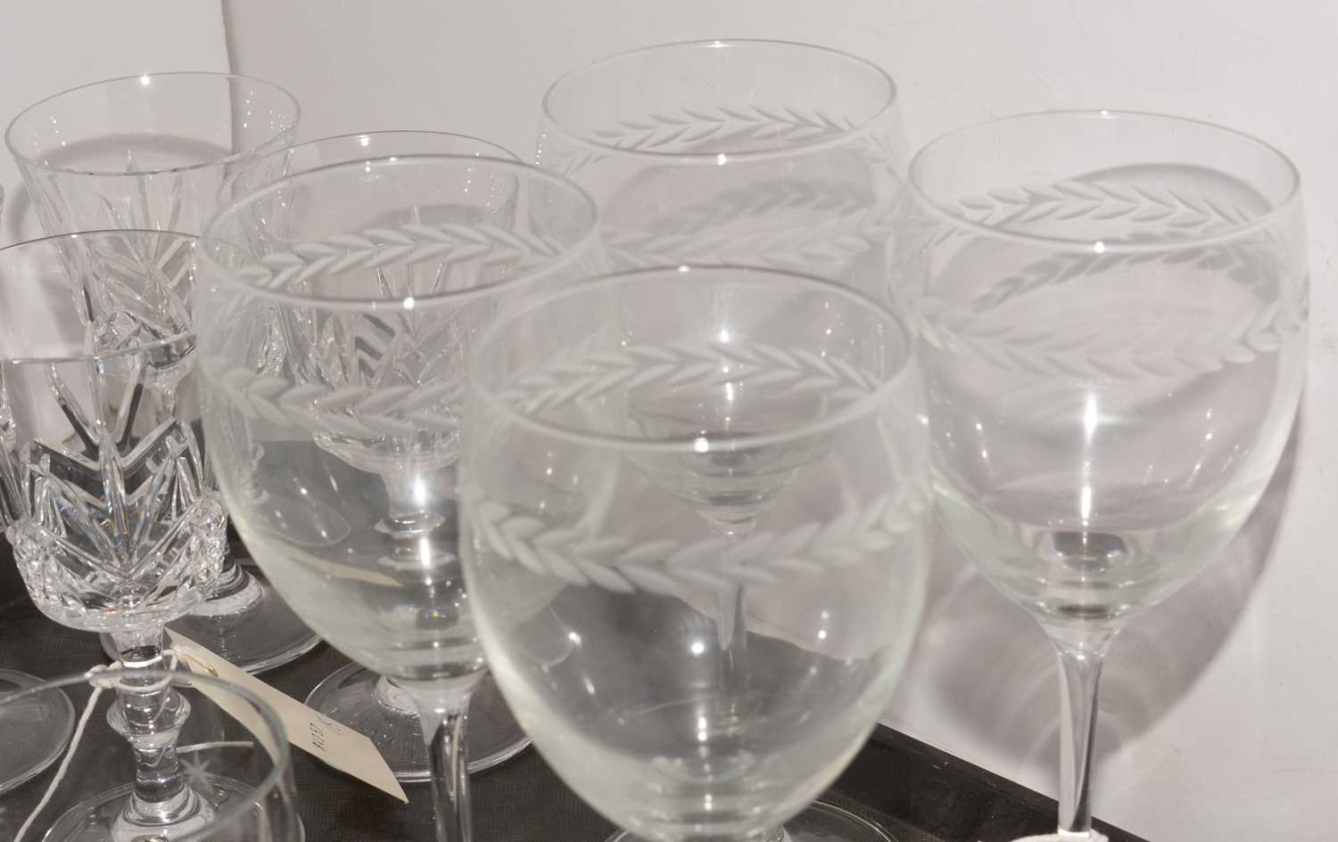 Three sets of glasses, various. - Image 2 of 3