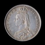 Victoria (1837-1901), Halfcrown, 1887