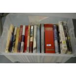Sorted selection of hardback books
