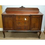 A 20th Century mahogany sideboard