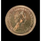 Elizabeth II (1958-) gold Sovereign 1979.