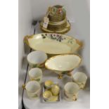 A selection of 1920s hand painted tea and table wares