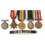 A First World War medal group and others