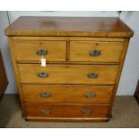 An 19th Century of mahogany chest