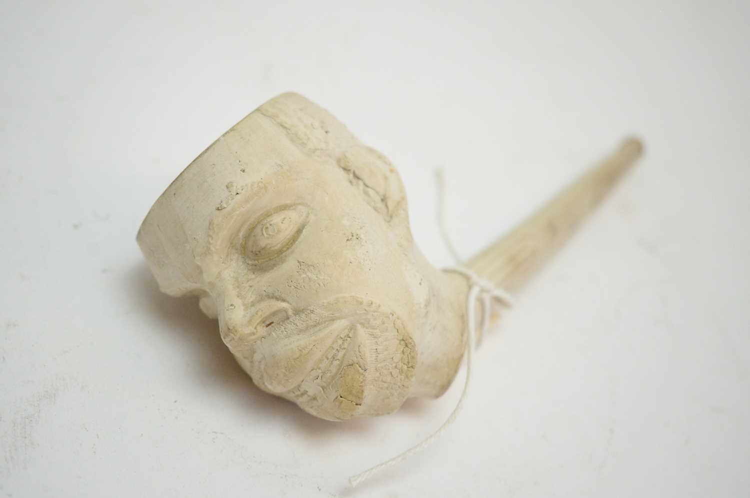 A meerschaum pipe