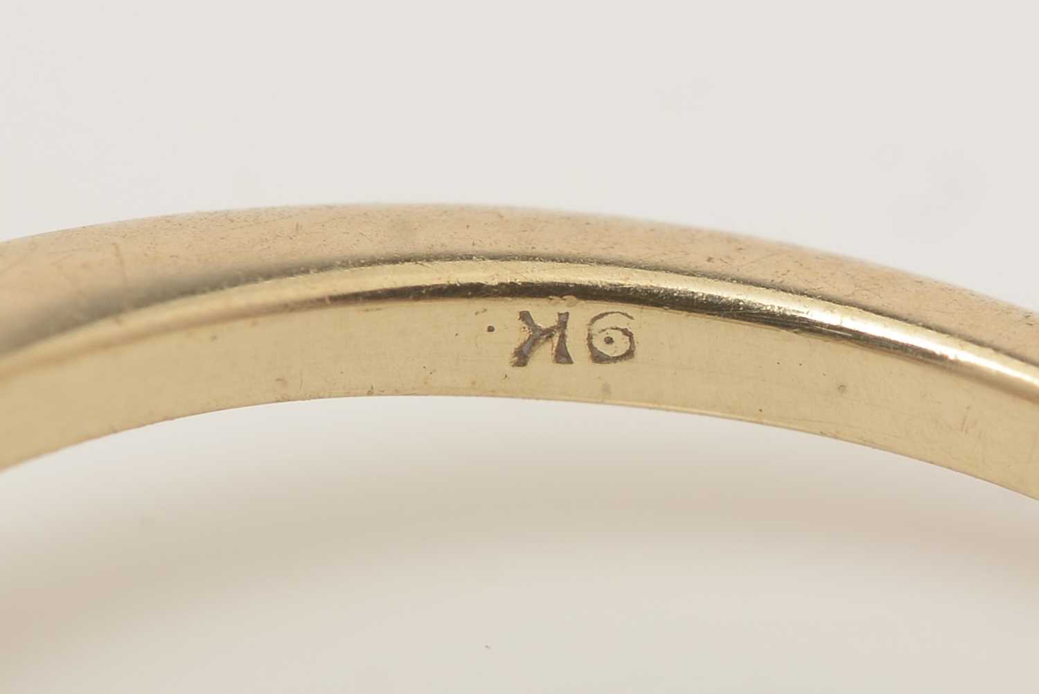 A morganite and diamond ring, - Image 3 of 3