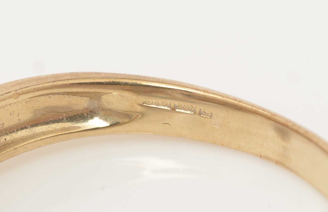 A kunzite and diamond ring, - Image 3 of 3