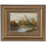 19th Century British School - oil