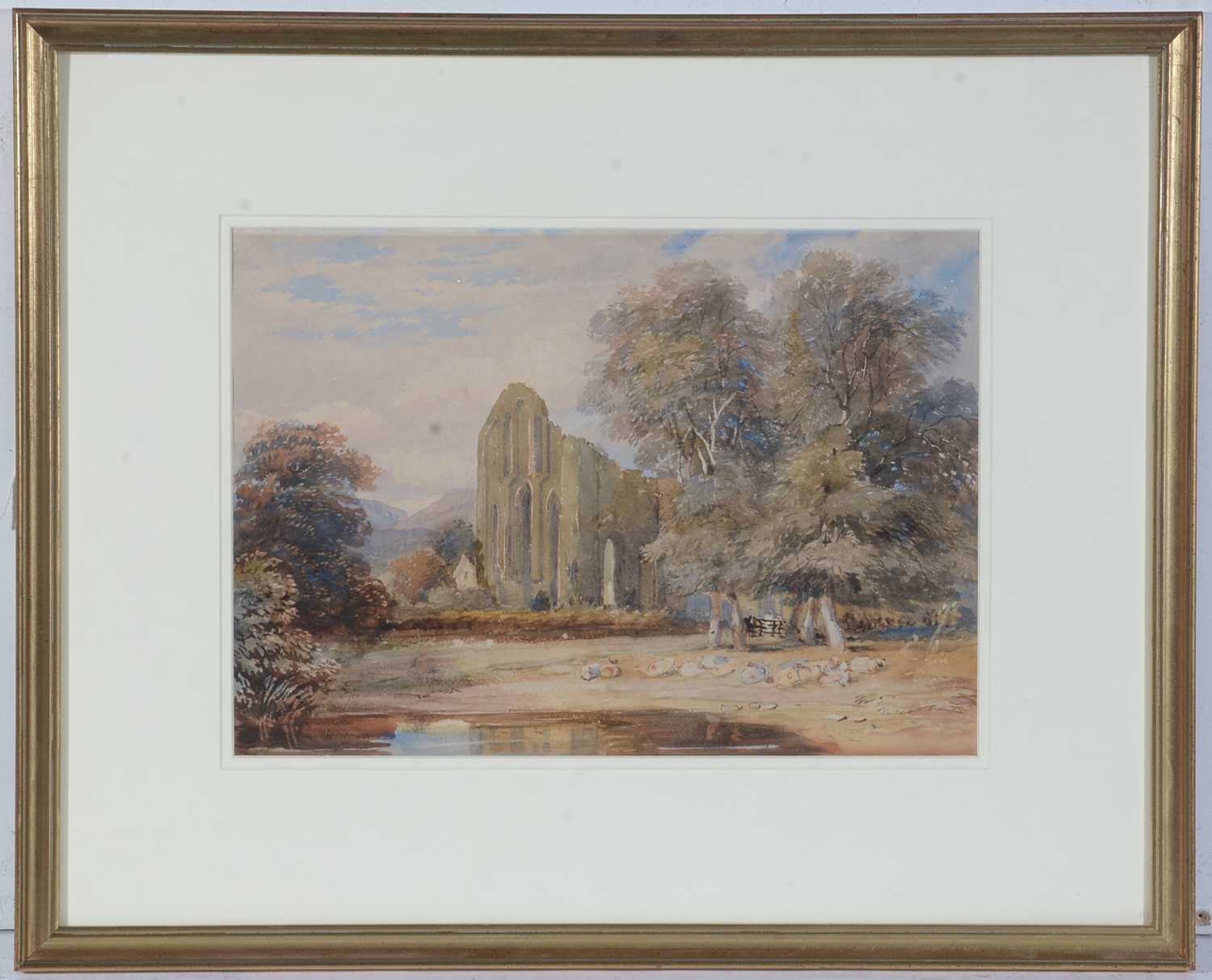 Attributed to David Cox Jr - watercolour