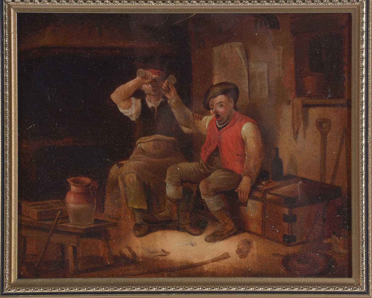 19th Century British School - oil - Bild 2 aus 3