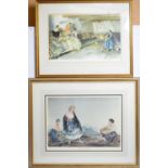 After Russell Flint - photolithographic prints