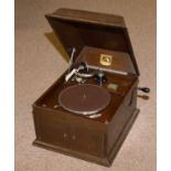 Vintage His Masters Voice ‘model 103’ gramophone.