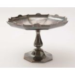 A silver tazza, by Sibray, Hall & Co Ltd