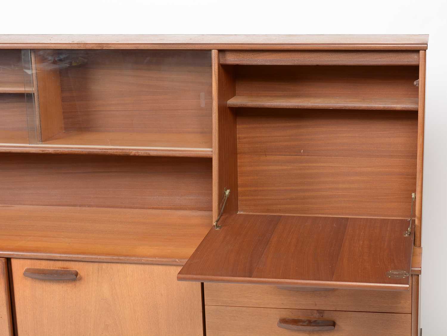 A mid Century teak high board credenza - Image 3 of 6