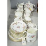 A Minton's tea/coffee service; and other tea china.