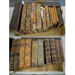 A selection of antiquarian books.