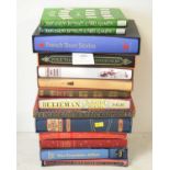 A selection of Folio Society poetry, literature and other books.