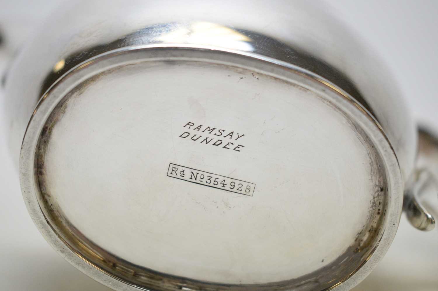 A silver tea service, by Atkin Brothers, - Image 3 of 7