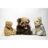 Three Teddy Bears by Charlie Bears.
