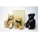 Three Teddy Bears, Steiff and Rotary Centenary.
