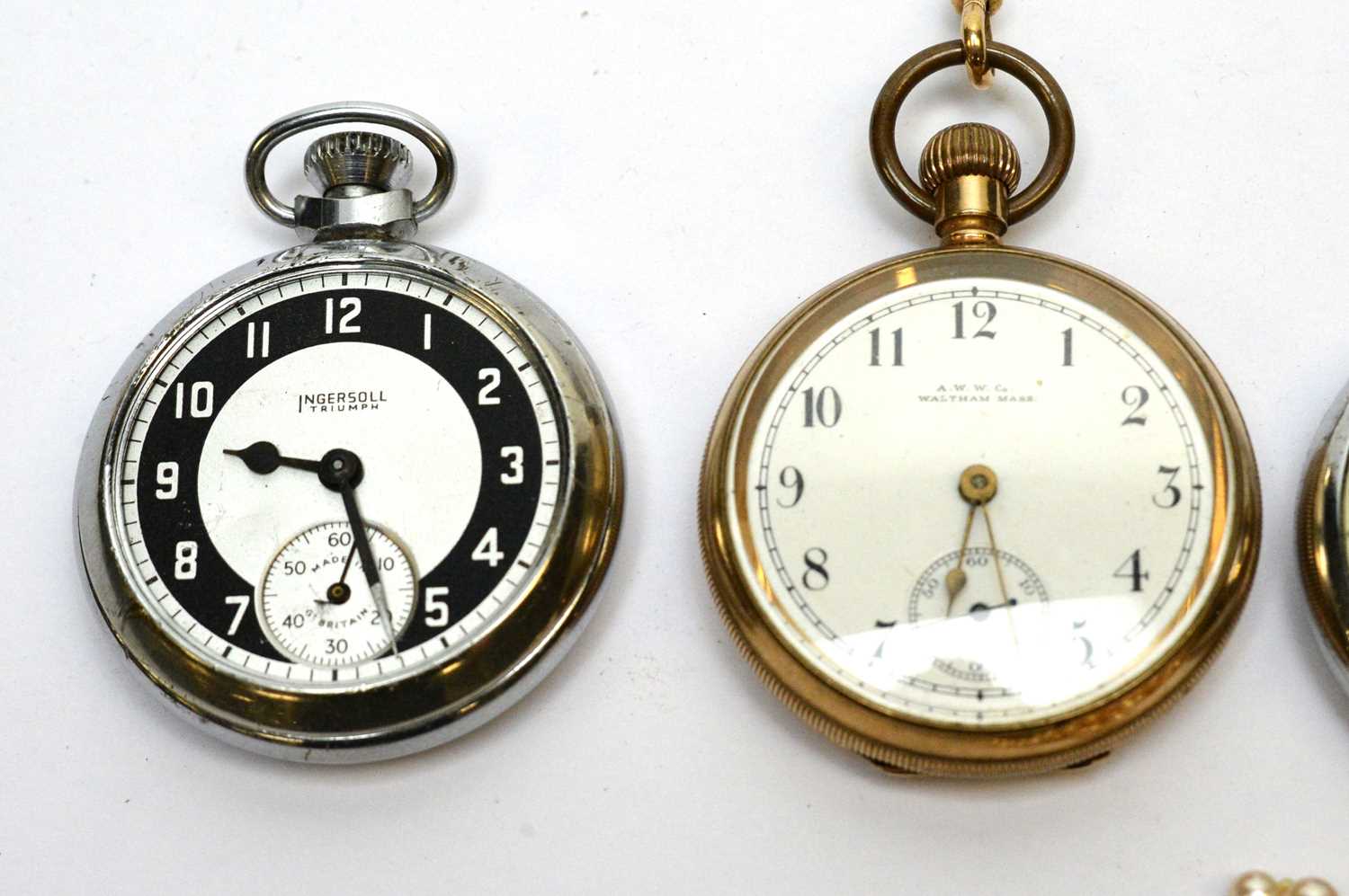 Four pocket watches - Bild 3 aus 4