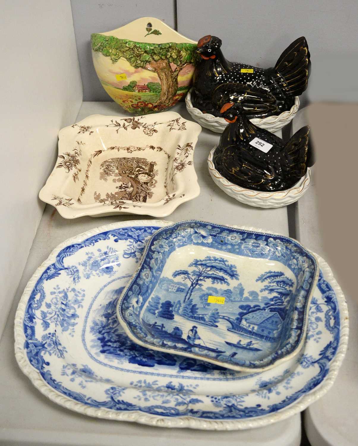 A selection of ceramics, various.