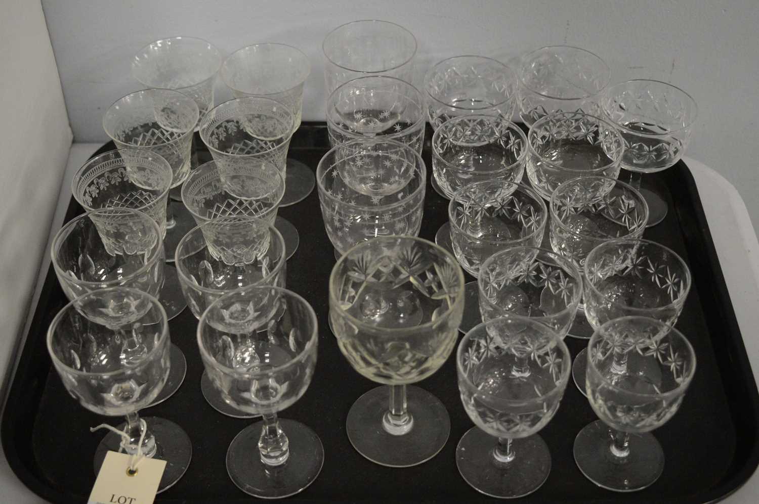 A selection of cut glassware. - Image 3 of 3