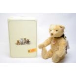 A Steiff limited edition blonde mohair British Collectors’ Teddy bear 2019.
