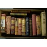 A selection of antiquarian books.