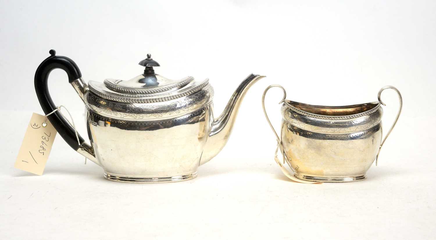 A silver tea service, by Atkin Brothers, - Image 7 of 7