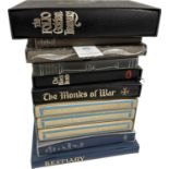 A selection of Folio Society books.